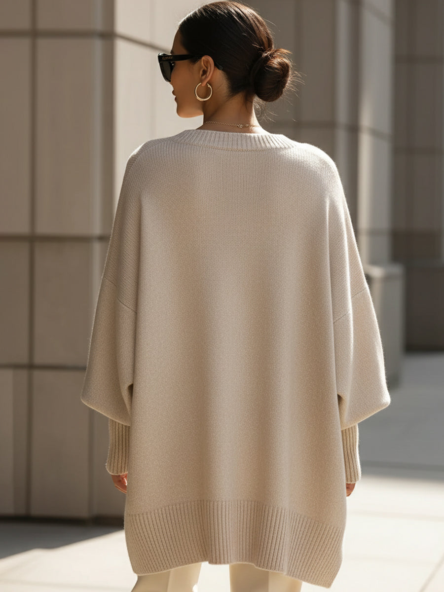 Ariyah | Damen-Strickpullover, oversized & bequem