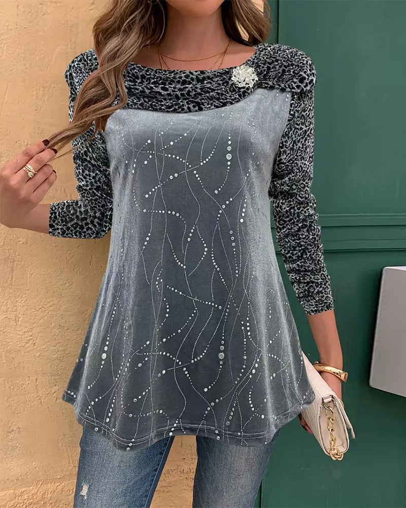 Alexandria | Damen-Langarmshirt, klassisch & modern