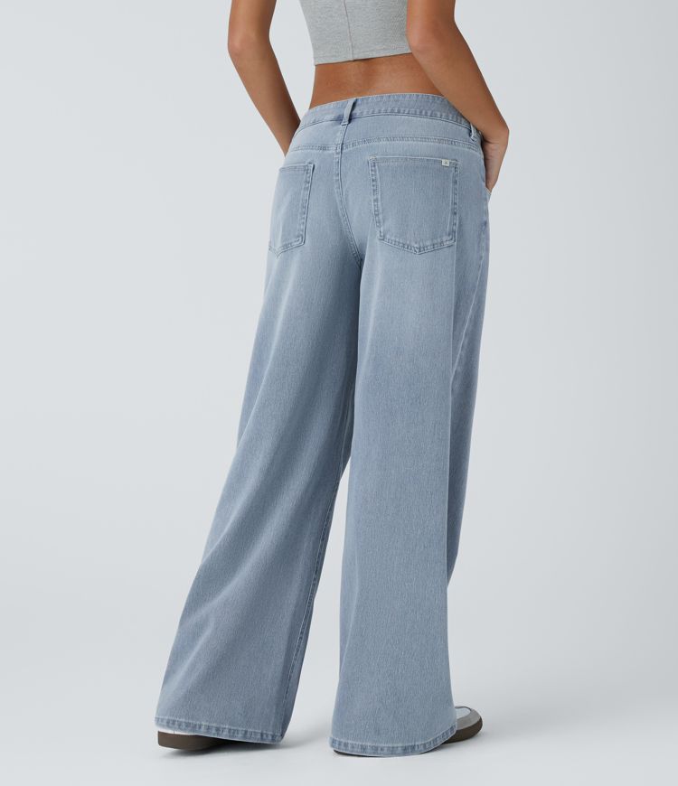 Amilza | Locker Geschnittene Denim-Hose