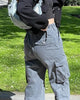 Freya™ | Modische Cargo-Hose - BLAU / S