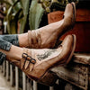 Eva™ | Luxus Komfort Stiefelette - Braun / 36