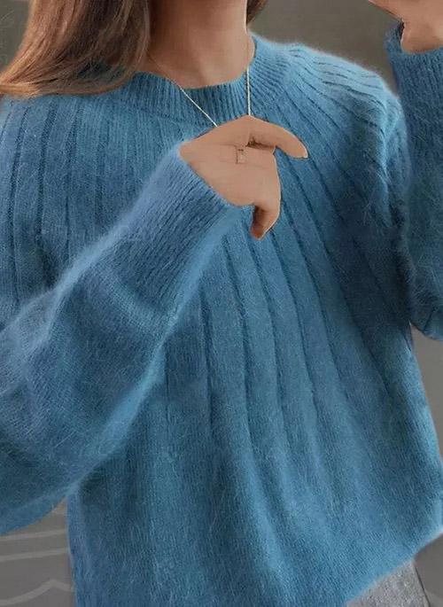 Lilly™ | Stylischer Flauschiger Pullover im modernen Design