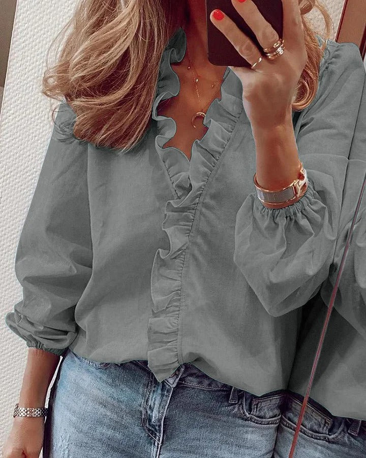 Dulce™ | Zeitloses Langarmhemd für Damen