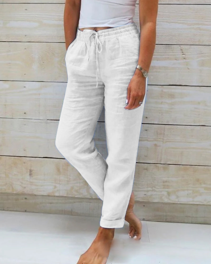 Emery | Bequeme Hose mit elastischem Bund für Damen