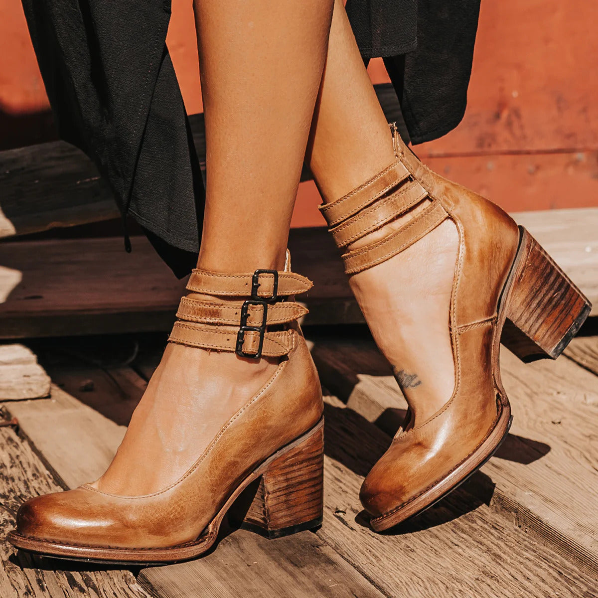 Eva™ | Luxus Komfort Stiefelette - Braun / 36