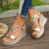 Yuri | modische Damensandalen aus weichem Leder für den Sommer