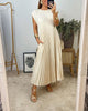 Moira | Ärmelloses Elegantes Plissee-Kleid