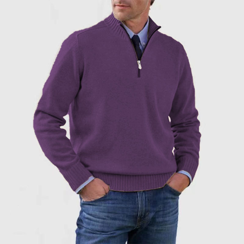 Jaico | Warmer Pullover mit Reißverschluss