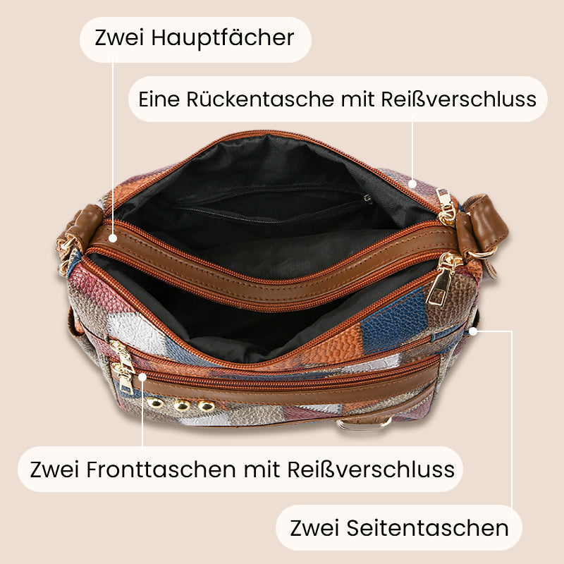 Vienne | Vintage Geometrie-Tasche
