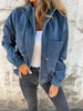 Felice™ | Komfort-Kapuzenjacke - Blau / S
