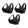 Yaria | (3er Pack) Kabelloser Shaping-BH mit Frontverschluss