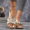 Jandy | Schicke Sandalen mit Gänseblümchen