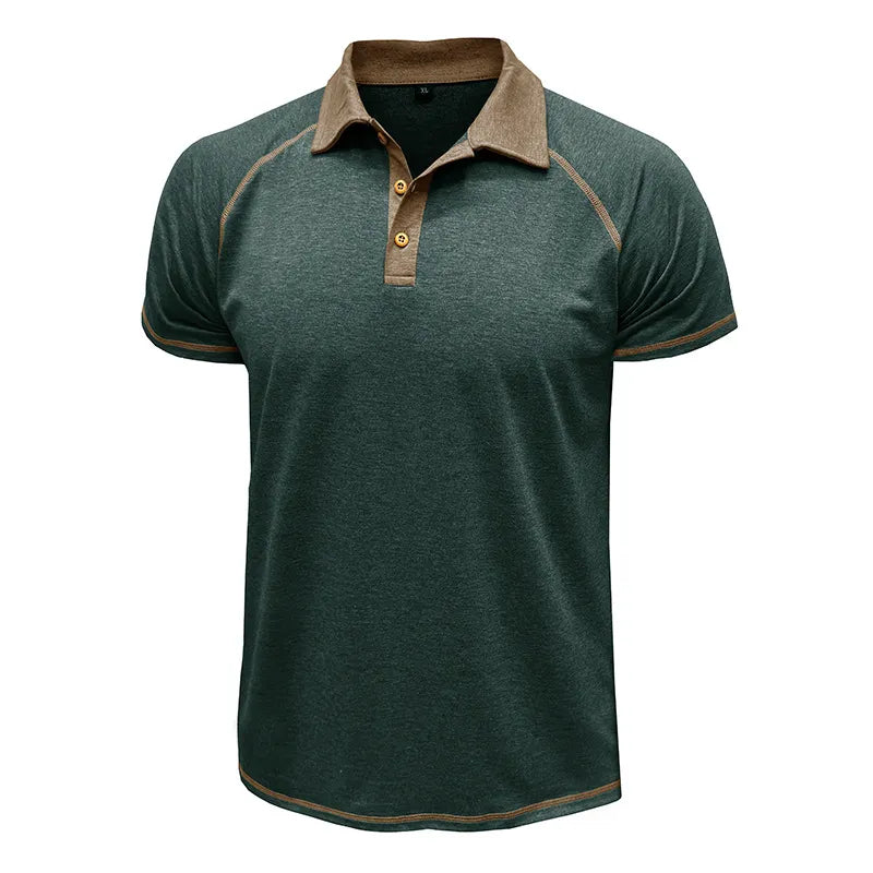 Christoph | Stylisches Herren Polo-Shirt mit Colorblock für den Sommer