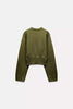 Greta | Moderner Damenpullover - S / Grün