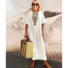 Nell | Tunika-Kleid mit Ethno-Print
