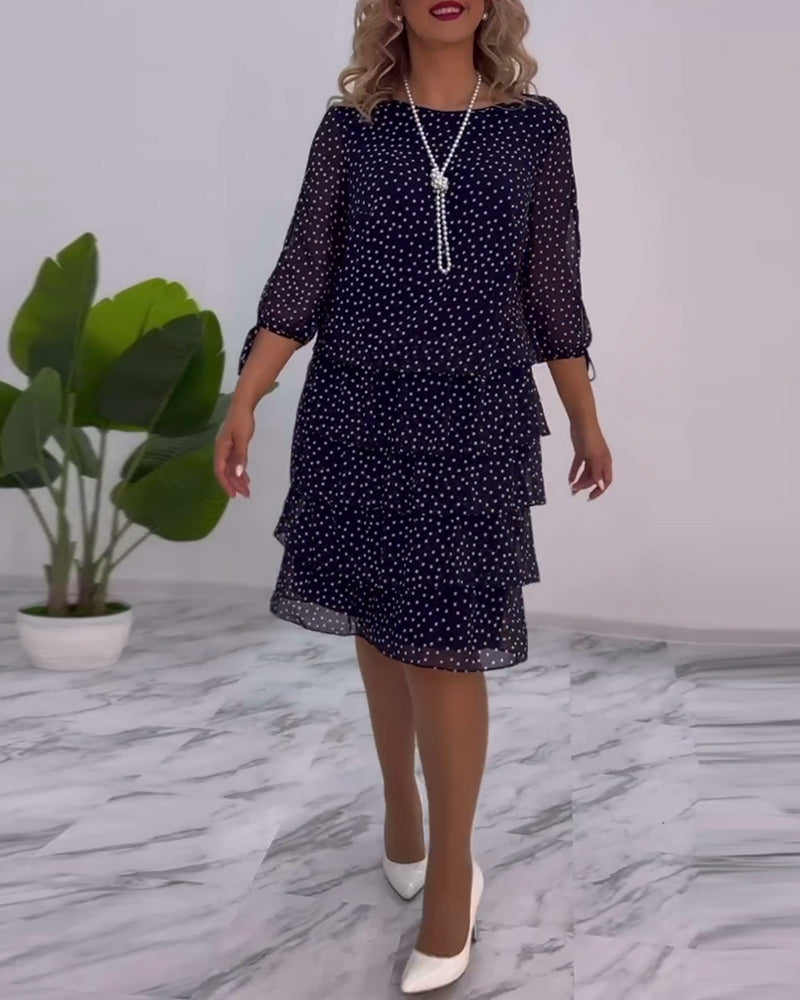 ❤️【S-5XL】2024 nowa elegancka sukienka jesienna