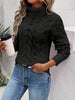 Lorena™ | Klassischer Strickpullover - Truien & Sweaters - Schwarz / S