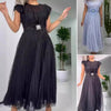 Nerissa | Schickes Chiffonkleid mit figurbetontem Schnitt