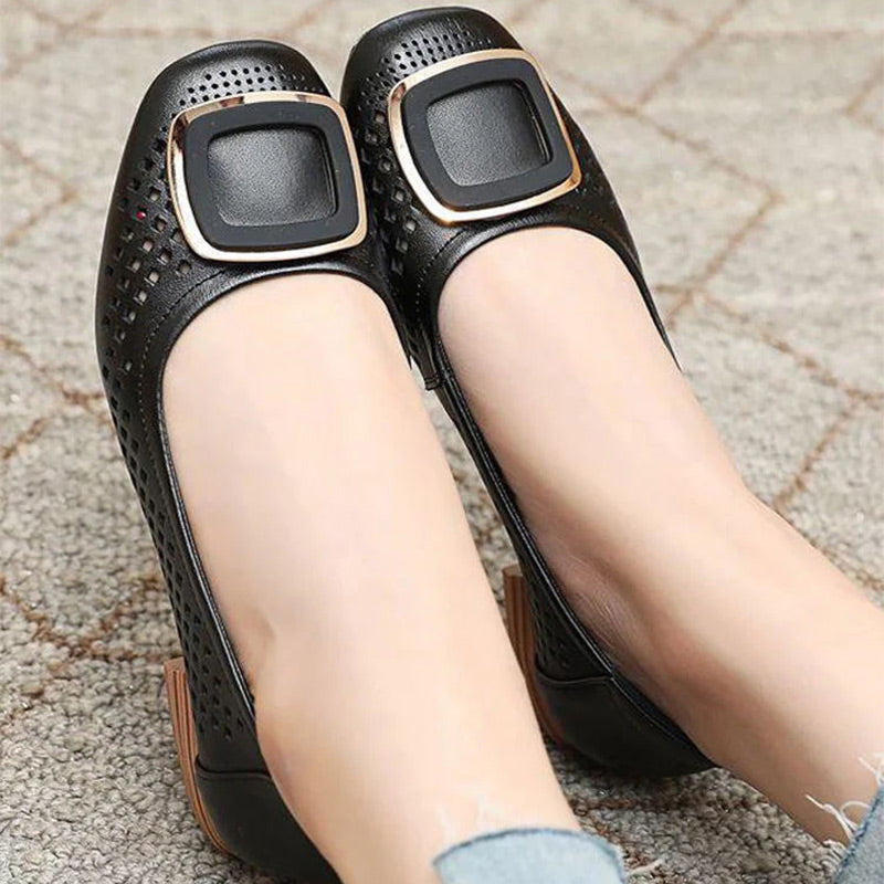 Elina | stylische Lederschuhe für den Strand