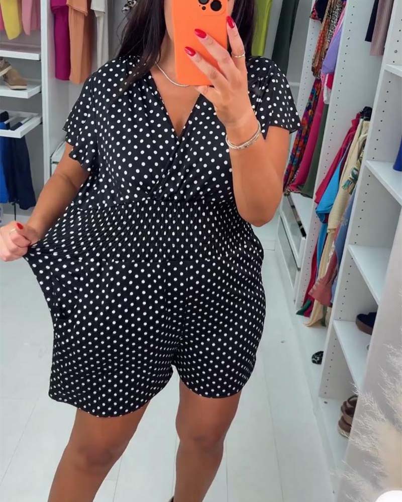 Jocelyn | Lässiger kurzärmeliger Overall für Damen