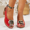 Brina | Sandalen mit klobigem Absatz und Schnalle