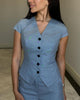 Jessa | Luftiges Leinen-Set mit Bluse & Hose