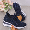 Ahya | Elegante Sneakers mit Strasssteinen