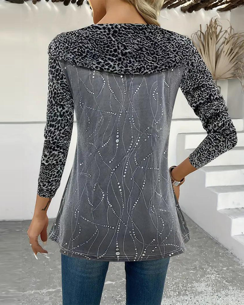 Alexandria | Damen-Langarmshirt, klassisch & modern