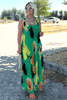 Mildre | Maxikleid aus Seide mit floralem Muster