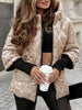 Lenory | Patchwork-Jacke mit Kapuze