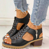 Arely | stilvolle orthopädische Sandalen mit trendigem Blockabsatz