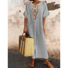 Nell | Tunika-Kleid mit Ethno-Print