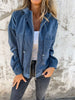 Felice™ | Komfort-Kapuzenjacke - Blau / S