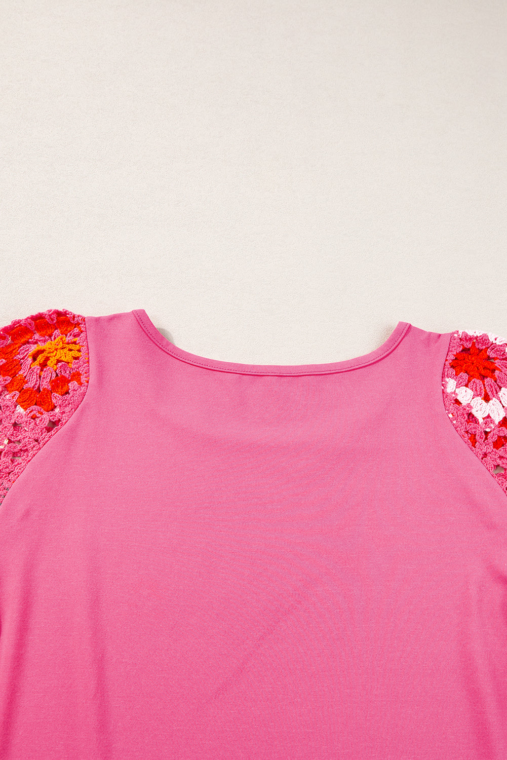 Meribeth | Häkel-Top mit Blumenmuster
