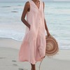 Amaya | Lässiges V-Neck-Kleid für den Sommer