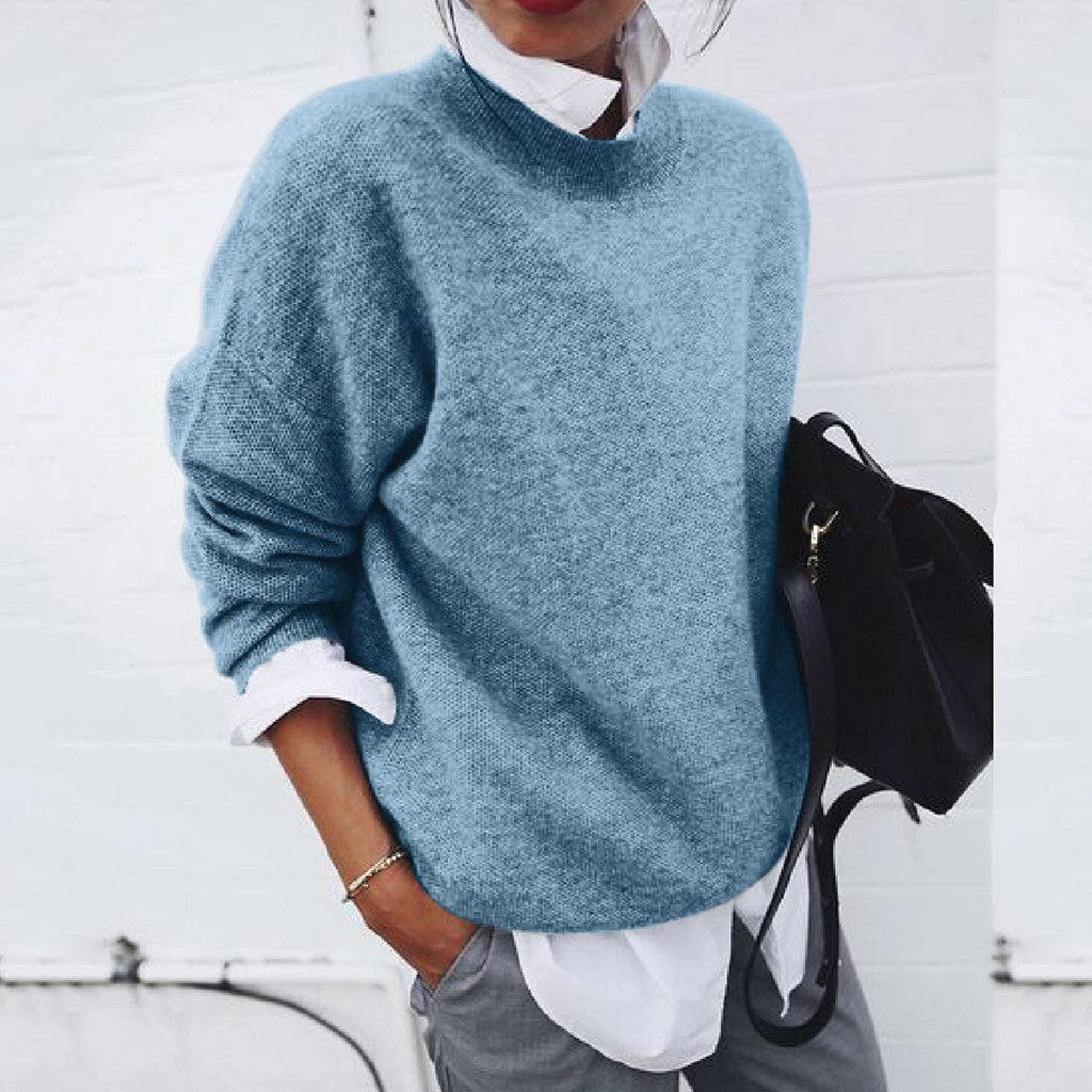 Alira™ - Luxuriöser Pullover - Blau / S