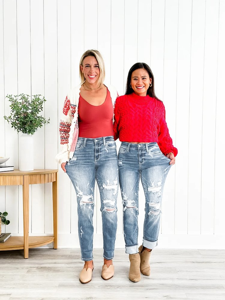 Sanne | bequeme Stretch-Jeans | SUPERDEAL HEUTE! - Jeans vrouwen - Blau / XS