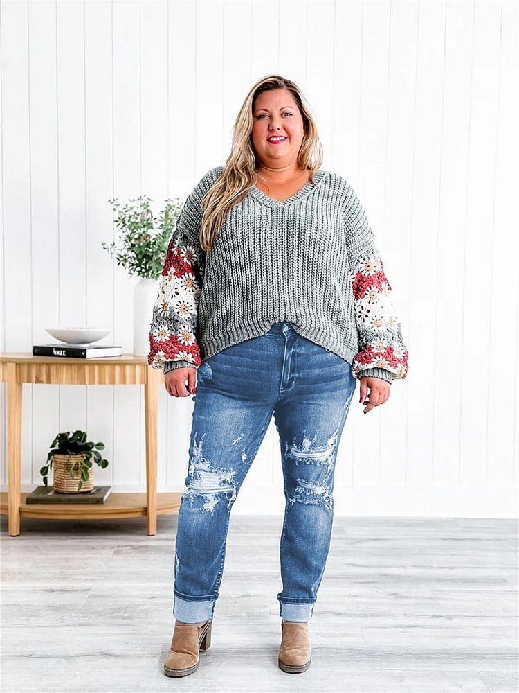 Sanne | bequeme Stretch-Jeans | SUPERDEAL HEUTE! - Jeans vrouwen - Blau / XS