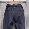 Fynn | Schwarze Plissee-Haremshose - men pants - Schwarz / M