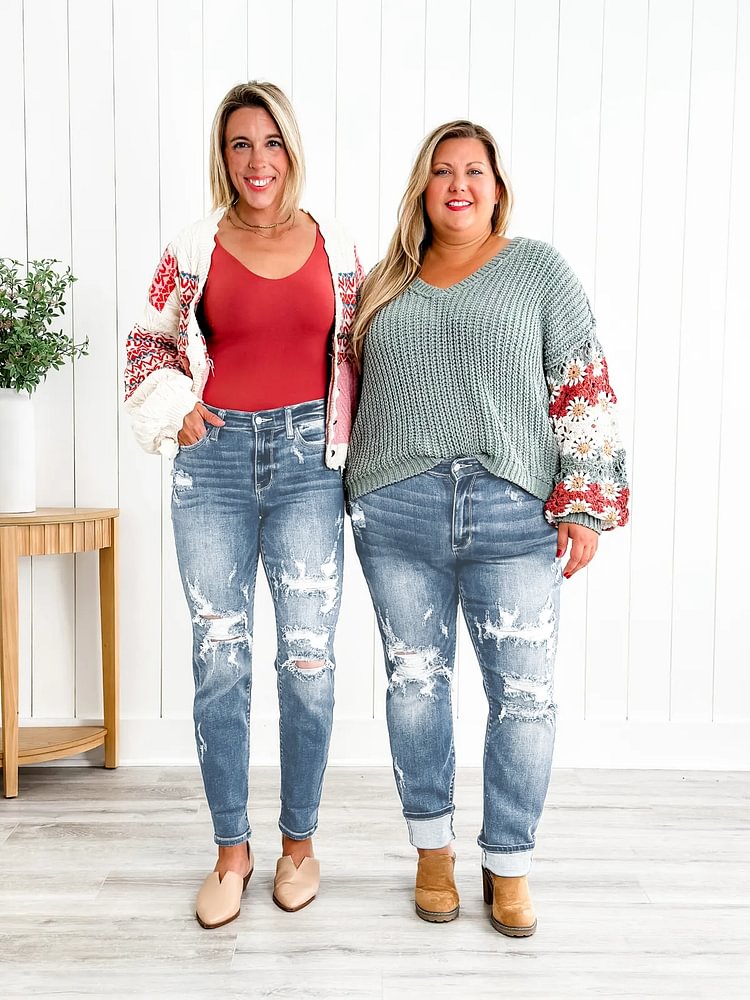 Sanne | bequeme Stretch-Jeans | SUPERDEAL HEUTE! - Jeans vrouwen - Blau / XS