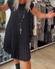 Julissa | Modernes Charme Faltenkleid in A-Linie