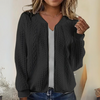 Yvette™ | Bequeme Zipperjacke für Damen - Schwarz (fast ausverkauft) / S