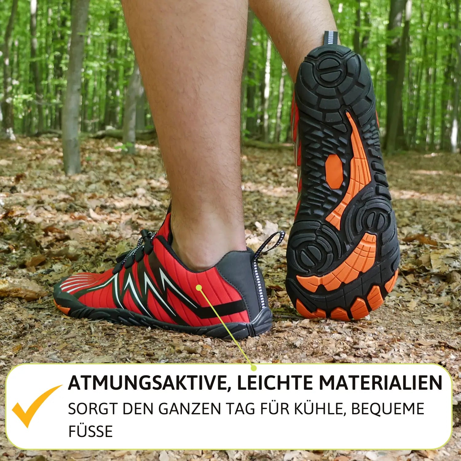 Donny | Herren Barfuß-Stil Wasser Turnschuhe