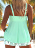 Zaryn | Tankini-Set mit Palmenmuster