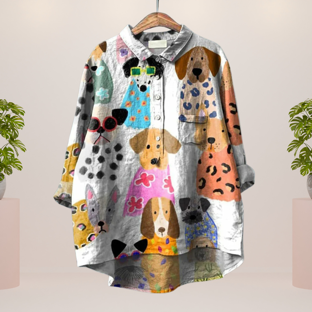 Franchesca | Kunst-Print-Shirt