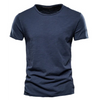 Julian™ | Klassisches T-Shirt - Marineblau / S