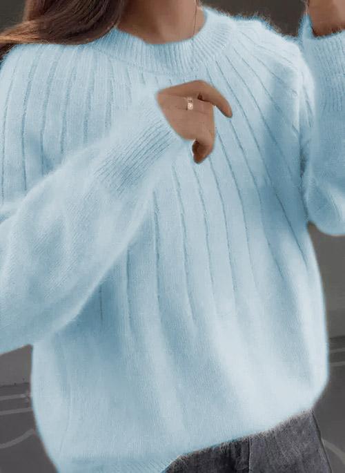 Lilly™ | Stylischer Flauschiger Pullover im modernen Design
