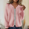 Yvette™ | Bequeme Zipperjacke für Damen - Rosa / S