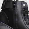 Ashton | Warme schwarze Lederstiefel