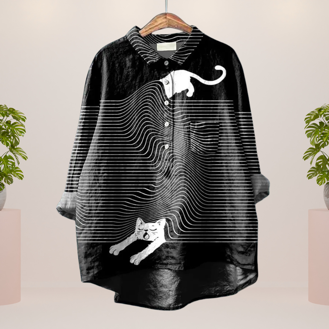 Franchesca | Kunst-Print-Shirt